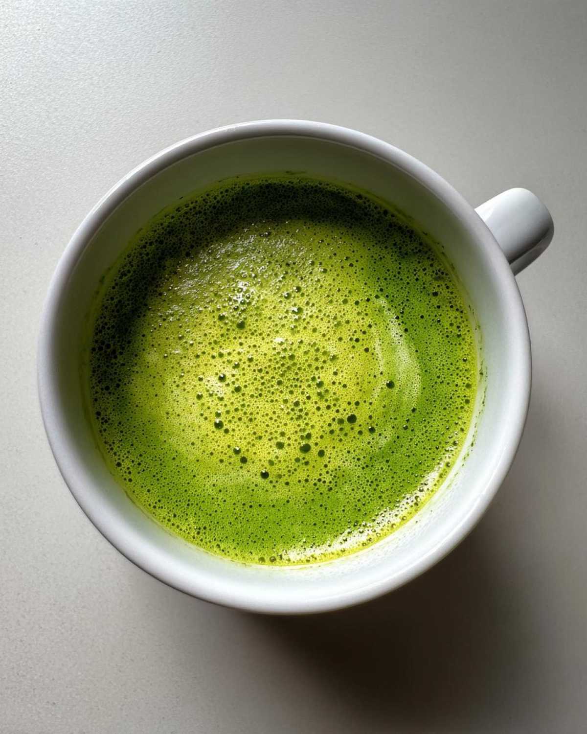 Warm Pea and Mint Soup - detail 2