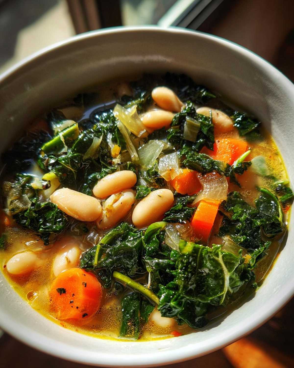 White Bean and Kale Stew - detail 4