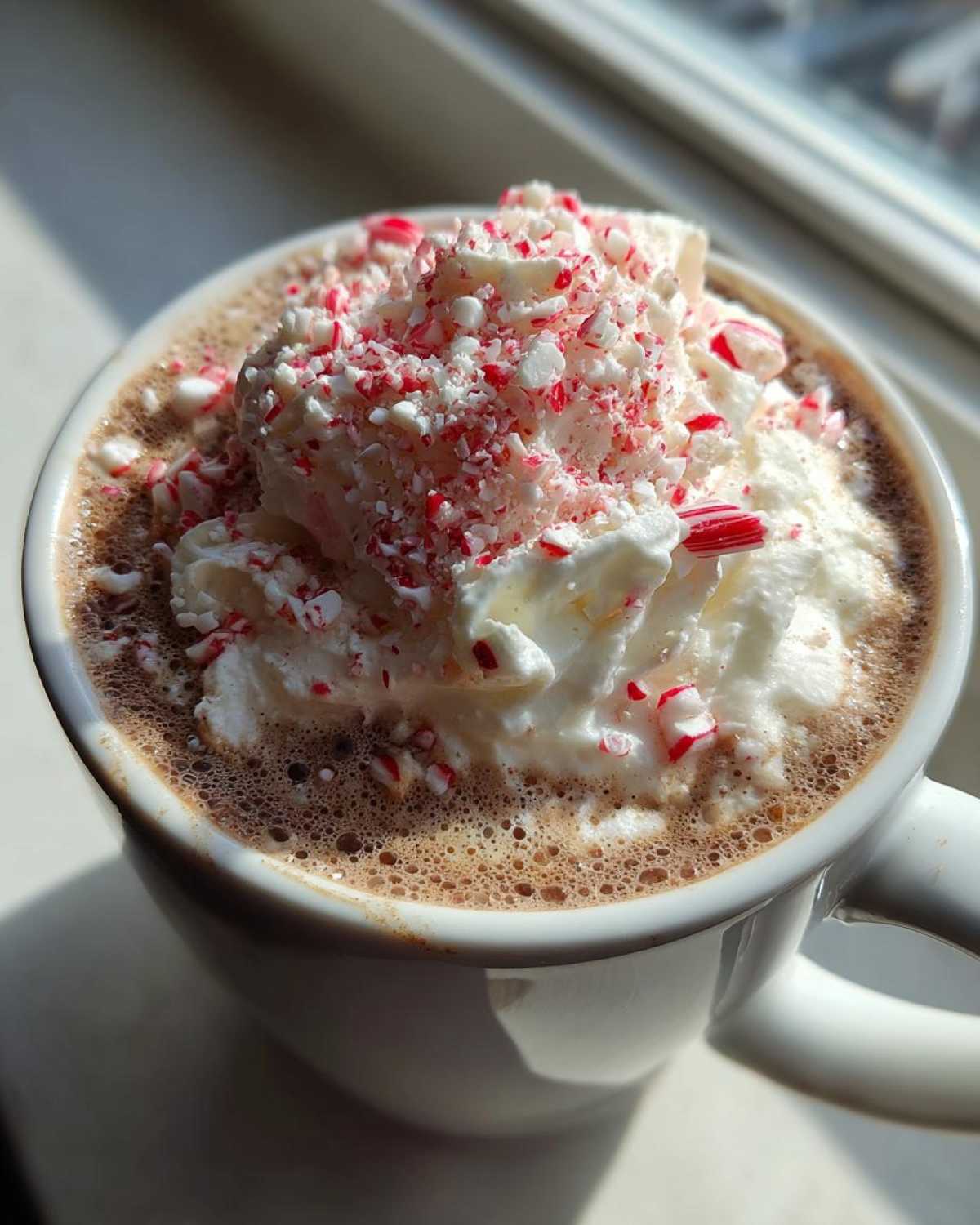 White Chocolate Peppermint Mocha - detail 1
