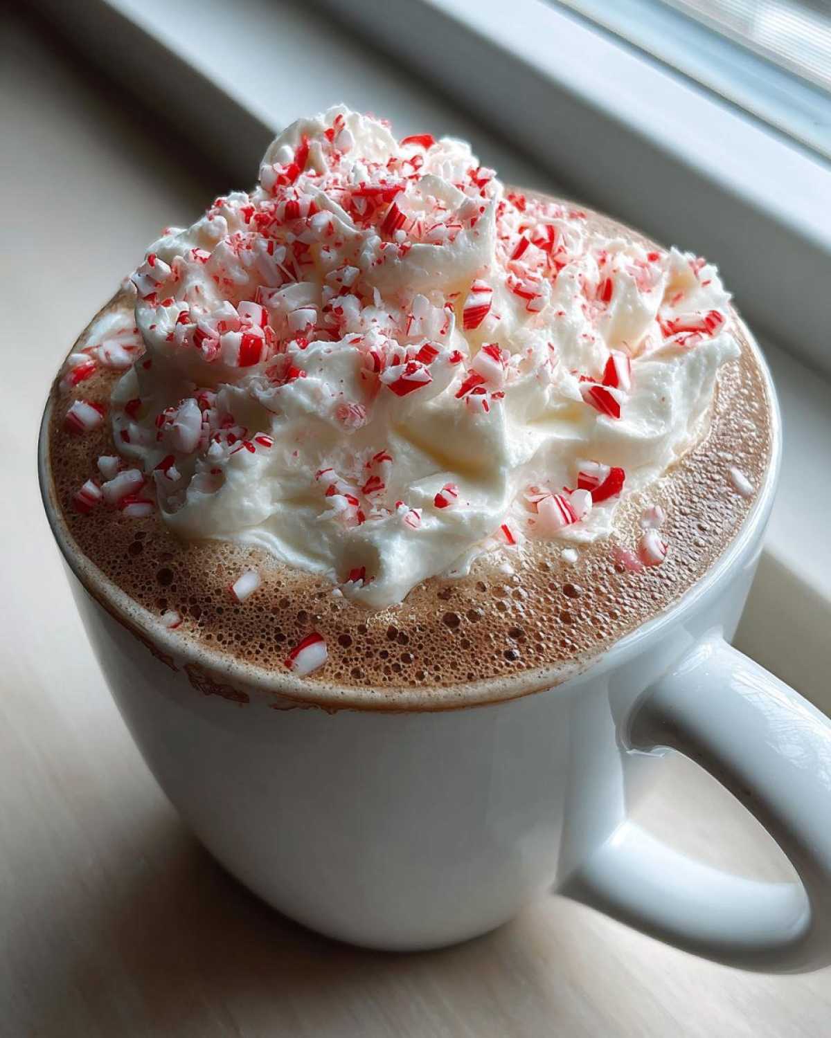 White Chocolate Peppermint Mocha - detail 3